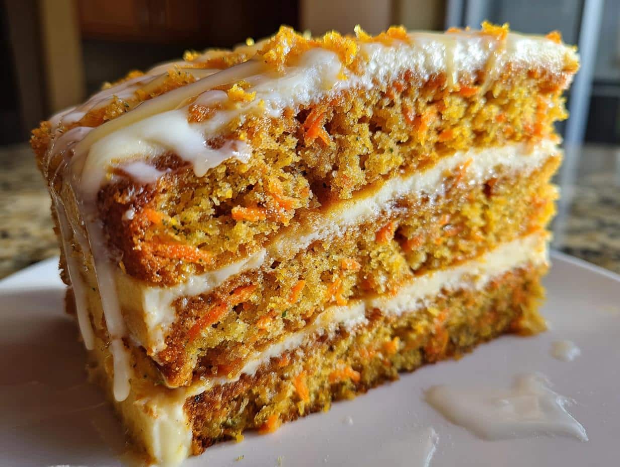 Honeybun Carrot Cake with Cheesecake Filling - detail 1