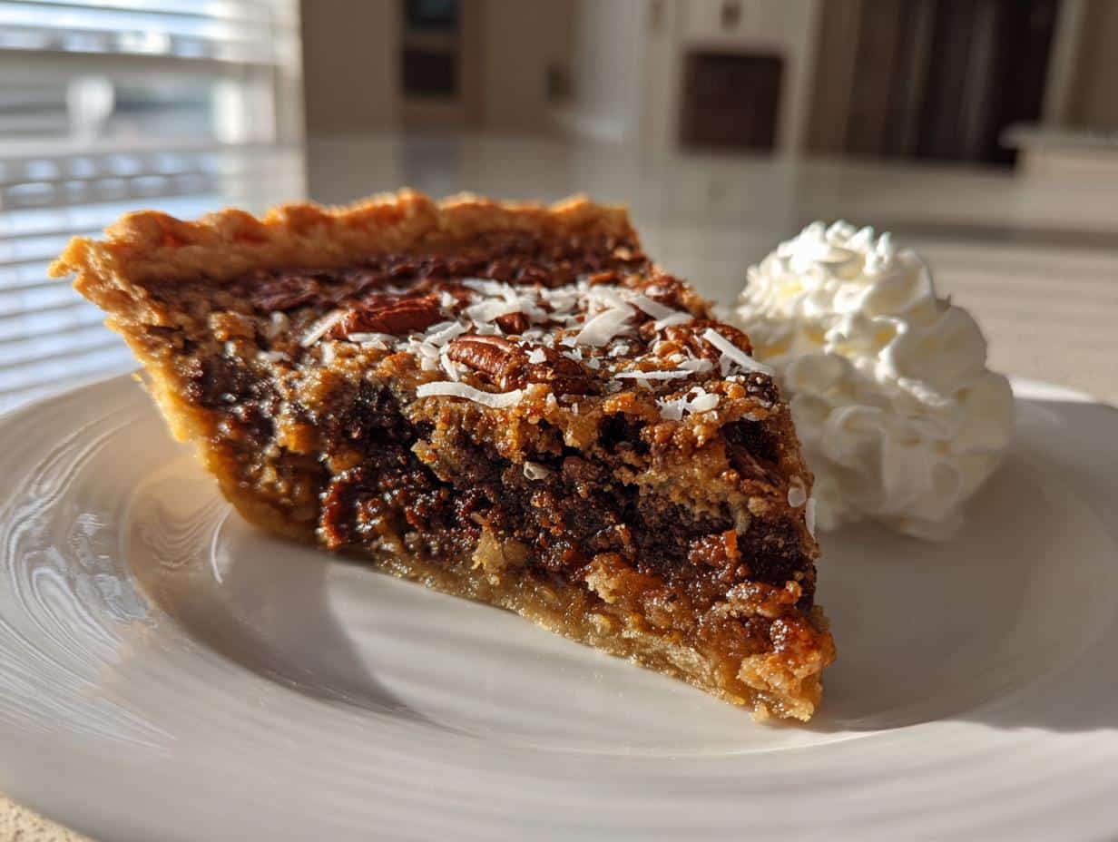 Kentucky Sawdust Pie - detail 1