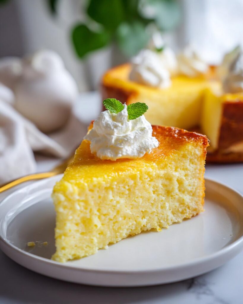 Lemon Custard Cake