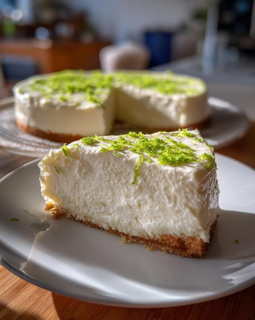 Lime Mousse Cheesecake