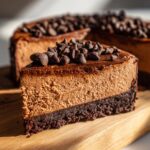 MINI MOCHA BROWNIE CHOCOLATE BASQUE CHEESECAKE