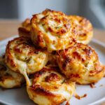 Mushroom and Cheese Pinwheels