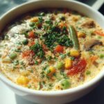 One-Pot Creamy Vegetable Soup