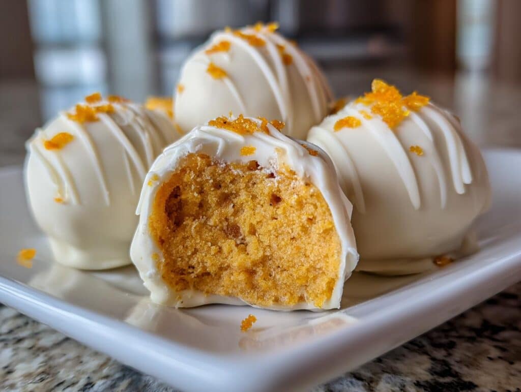 Orange Creamsicle Truffles