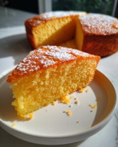 Orange Semolina Cake