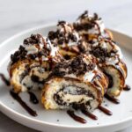 Oreo Cream Cheese Cheesecake Sushi Roll