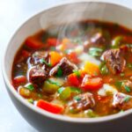 Philly Cheesesteak Soup Recipe