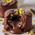 Pistachio Chocolate Lava Cakes