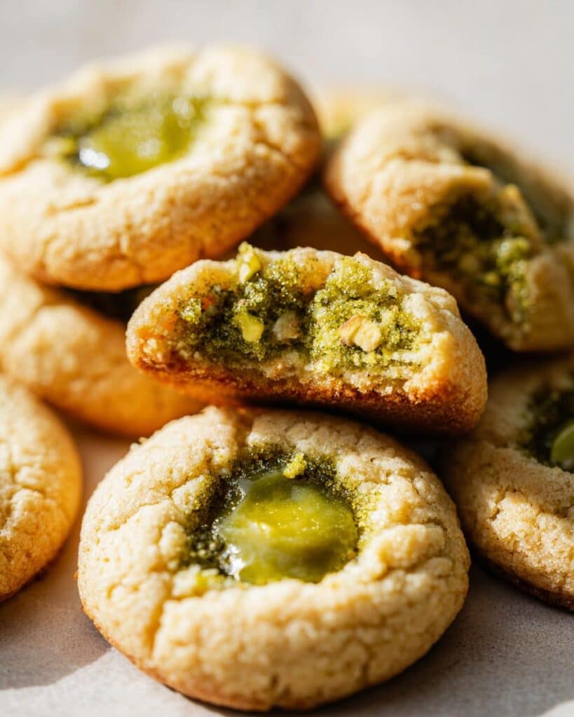 Pistachio Cream Cookies Recipe