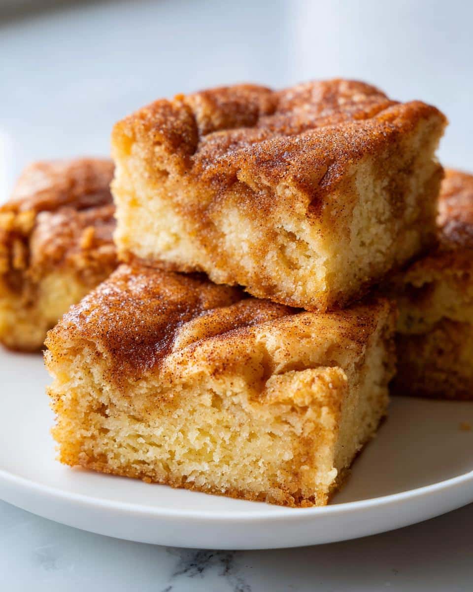 Pumpkin Spice Snickerdoodle Blondies - detail 1