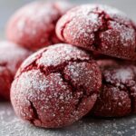 Red Velvet Snowball Cookie
