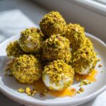 Ricotta Pistachio Honey Bites