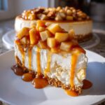 Salted Caramel Apple Pie Cheesecake