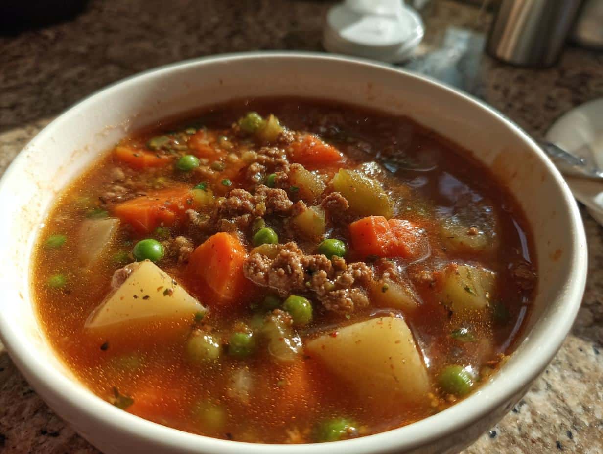 Shepherd's Pie Soup - detail 1