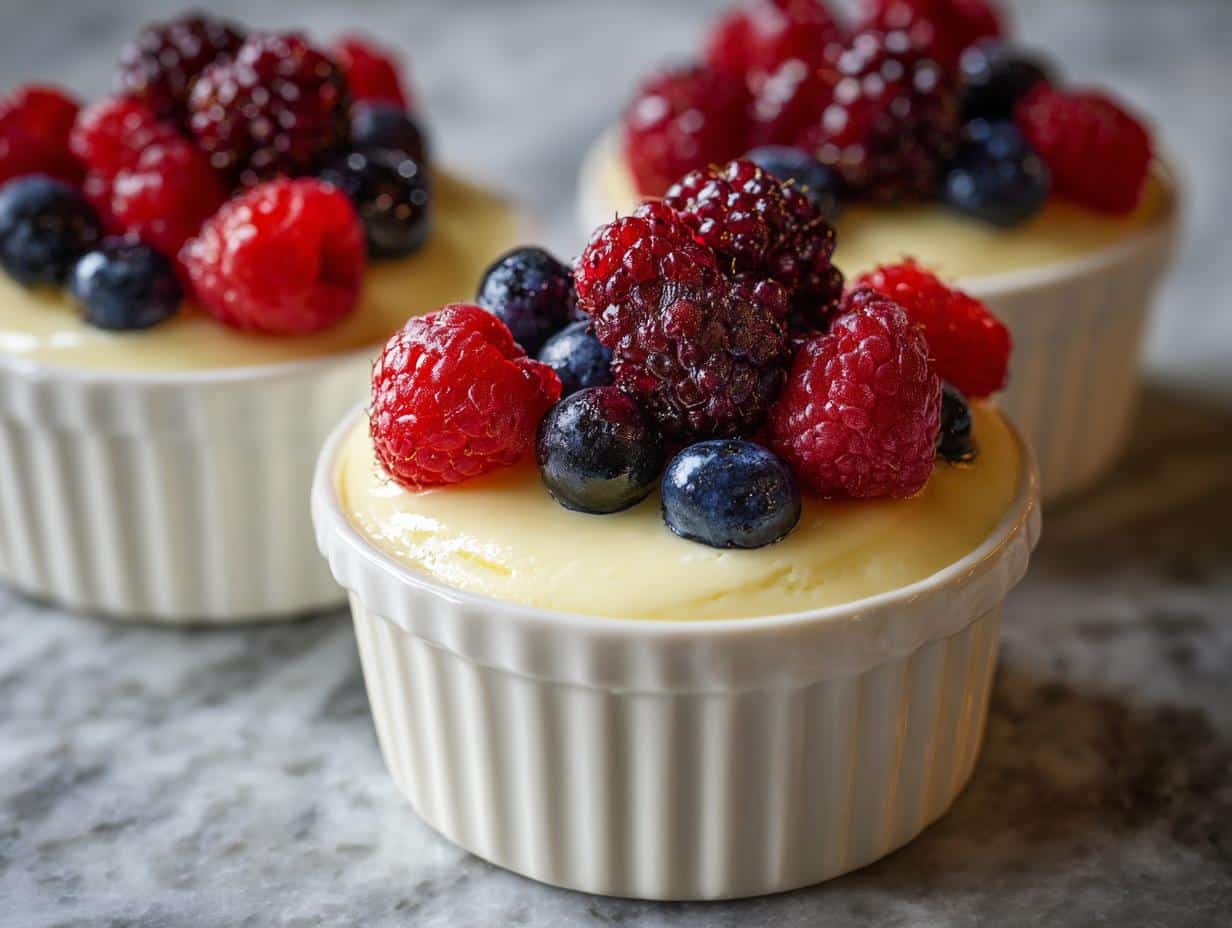 Soft and Sweet Vanilla Dessert - detail 1