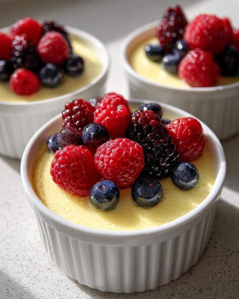 Soft and Sweet Vanilla Dessert