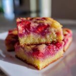 Strawberry Lemon Blondies