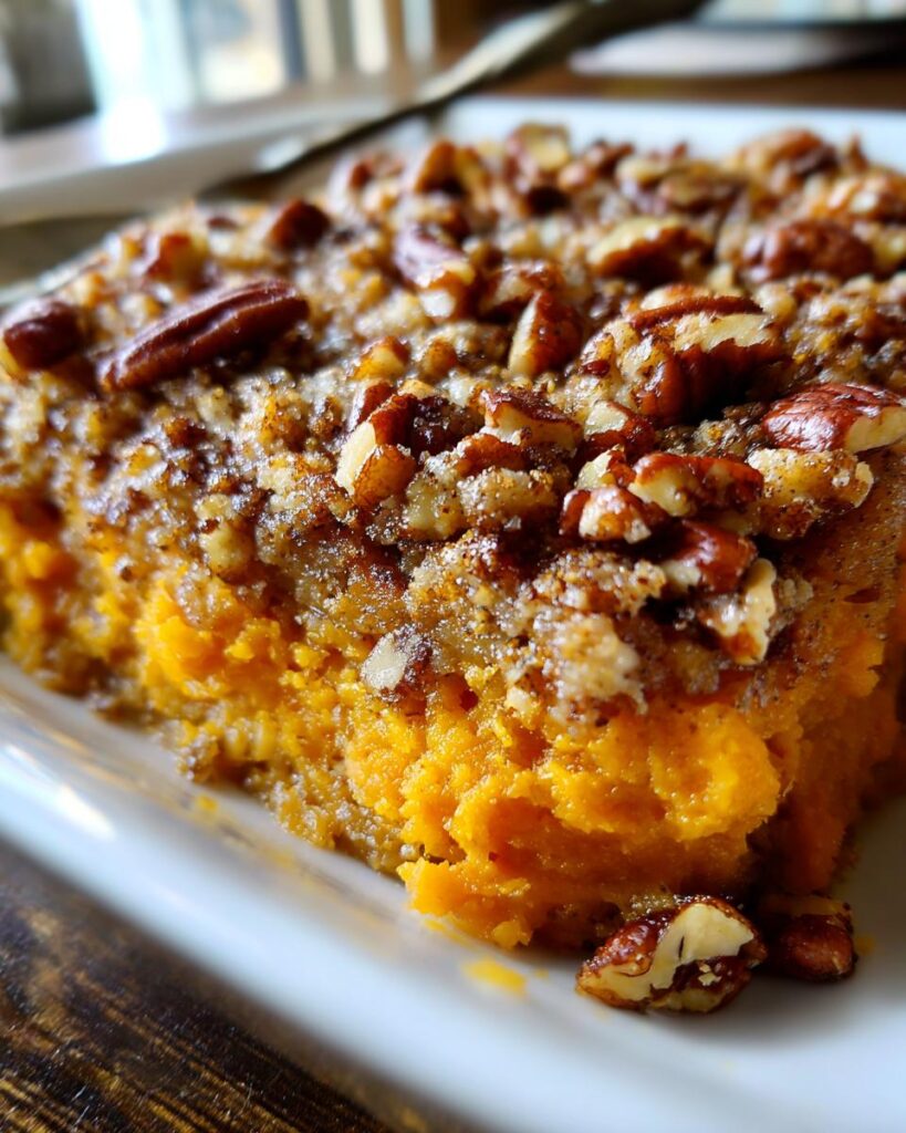 Sweet Potato Casserole with Marshmallows