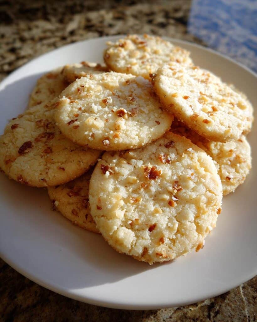 Toffee Shortbread Cookies