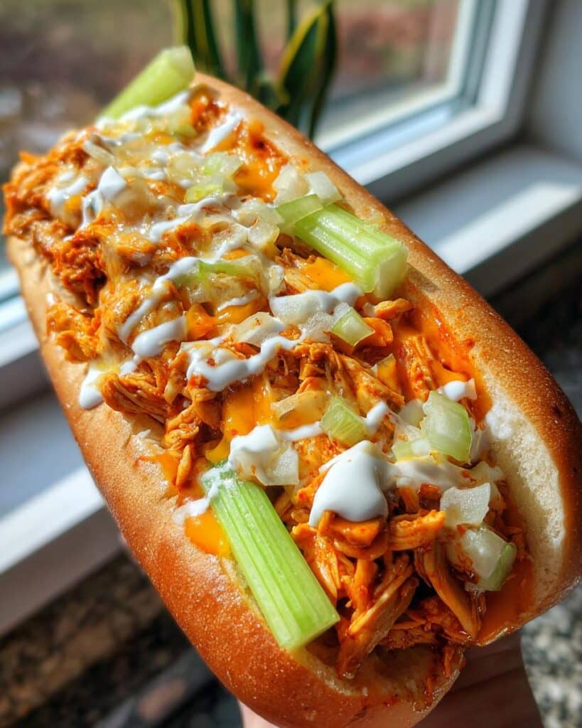 buffalo chicken cheese steak
