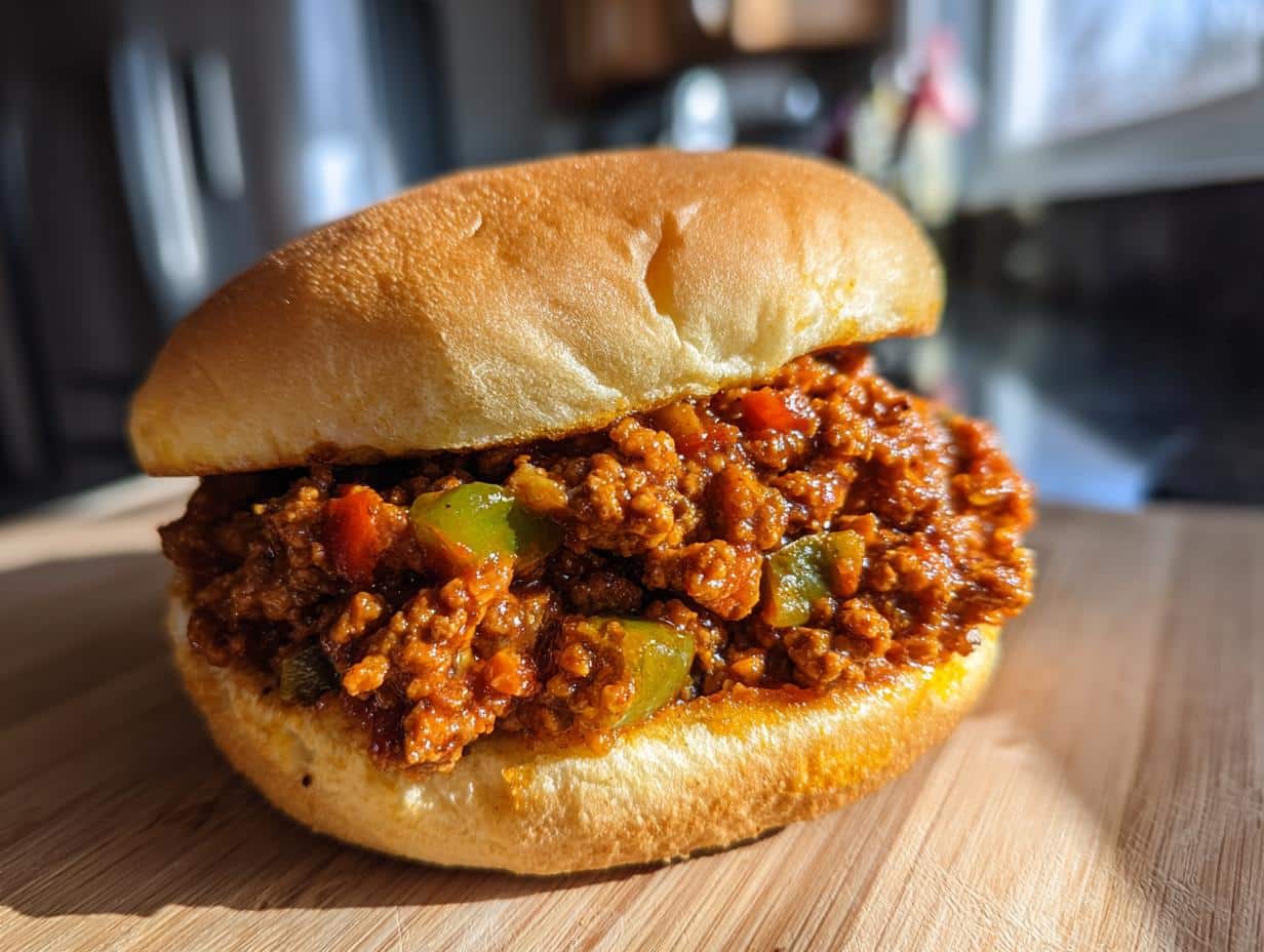 cajun chicken sloppy joes - detail 1