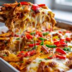 cheesy fajita chicken casserole