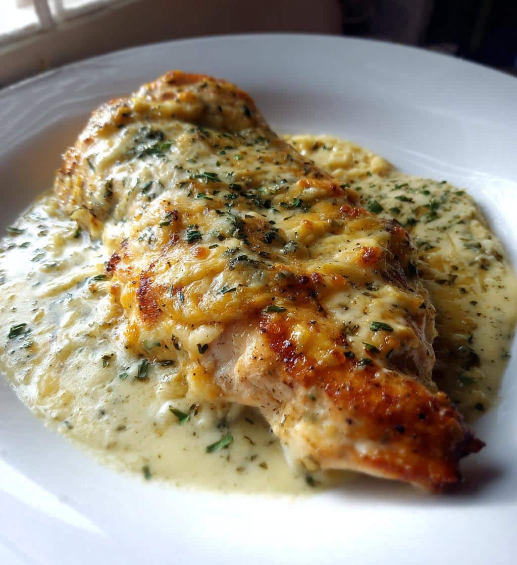 cheesy garlic chicken bake - detail 1