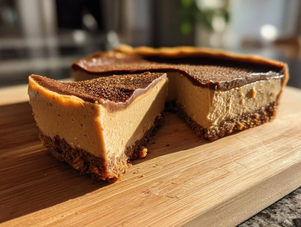 espresso coffee cheesecake