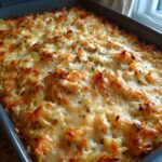 french onion chicken orzo casserole