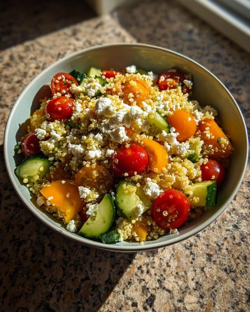 harvest quinoa salad