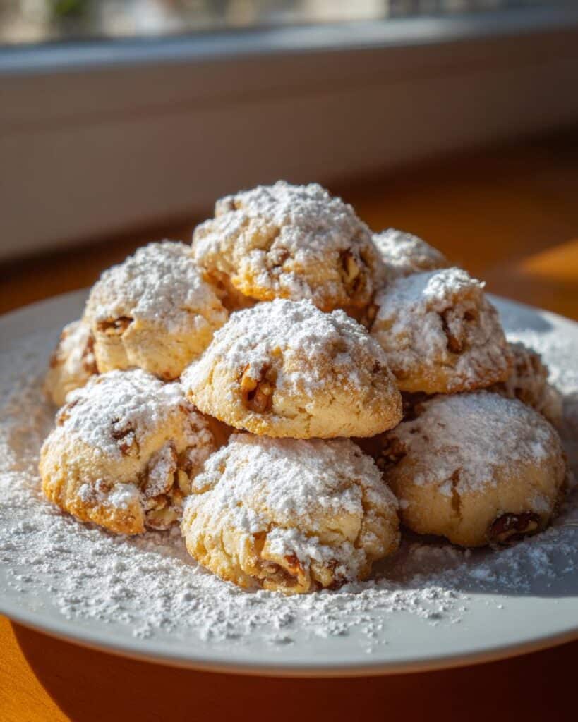 italian nut roll cookies