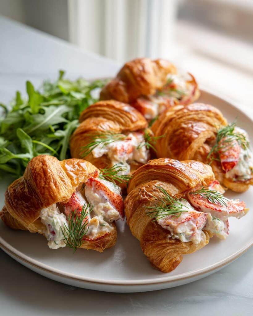 lobster croissant rolls elegant