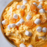 orange creamsicle fluff with cottage cheese