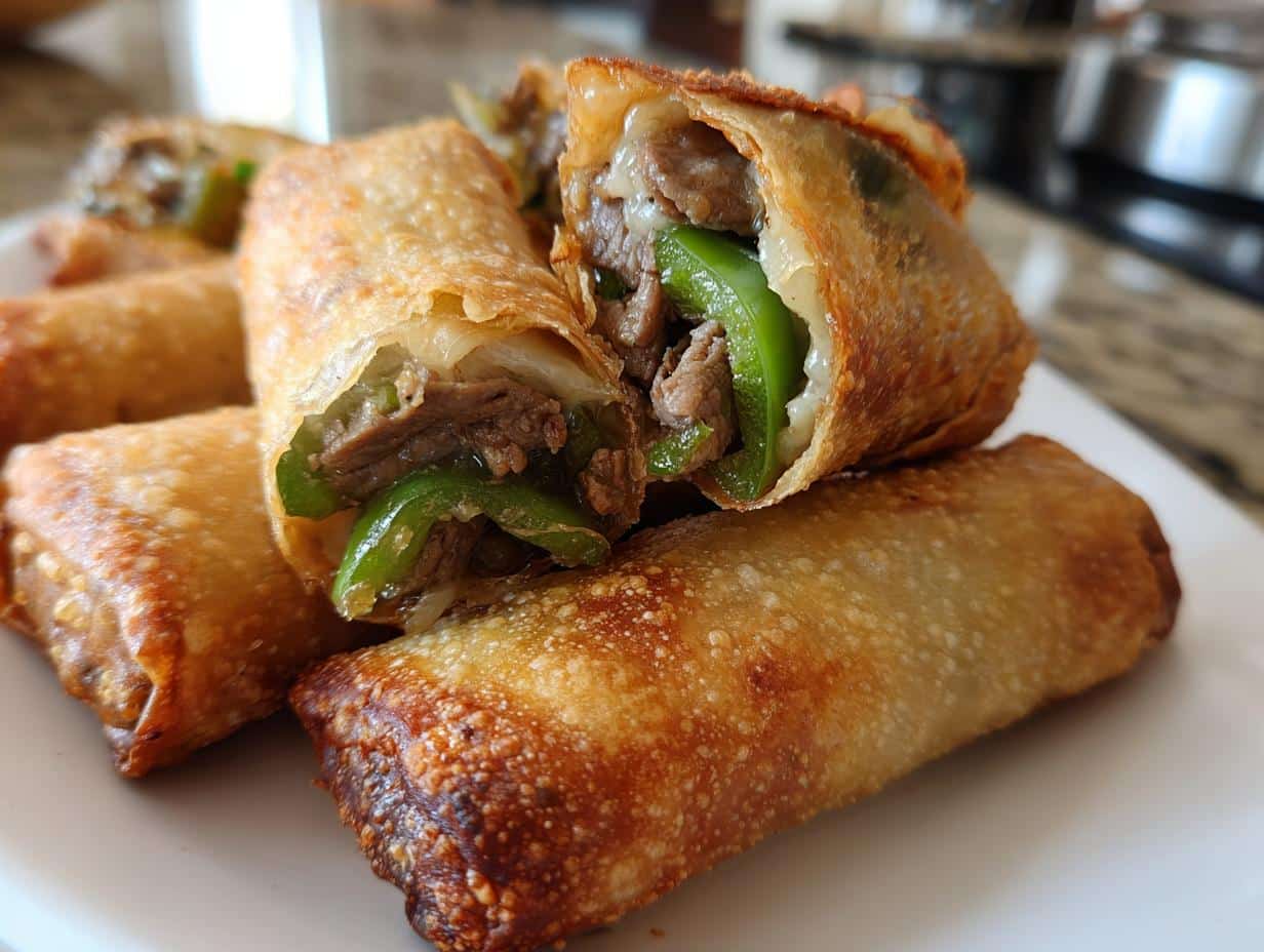 philly cheesesteak rolls - detail 1