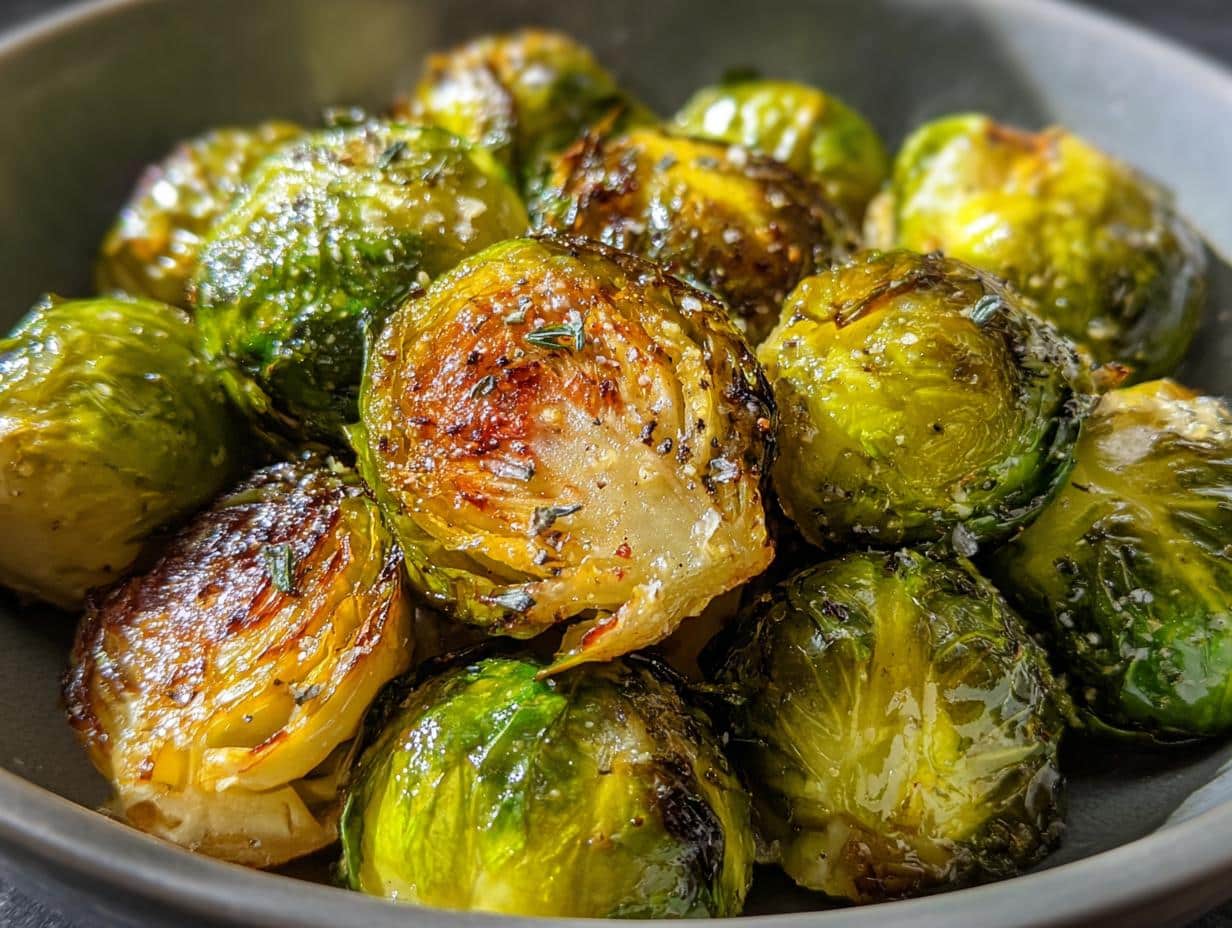 roasting brussel sprouts from frozen - detail 1