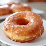 soft baked maple donut