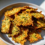 Bake Zucchini Herb Crackers