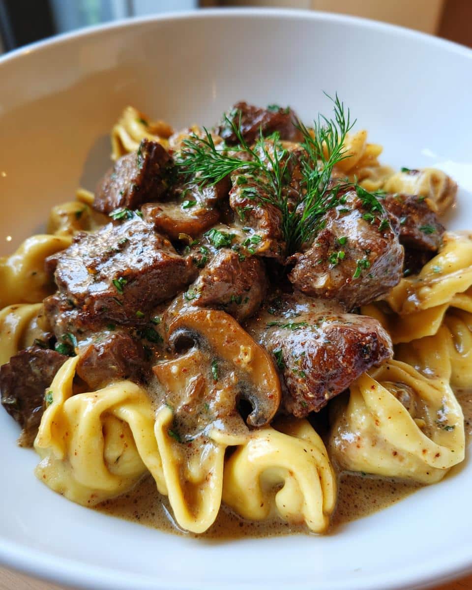 Beef Stroganoff Tortellini - detail 1