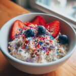 Birthday Cake Overnight Oats