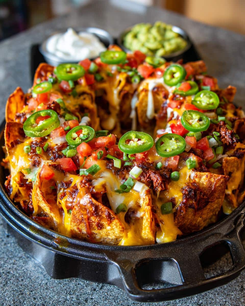 Bundt Pan Nachos - detail 1