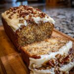 Butter Pecan Cake Loaf with Cream Cheese Icing