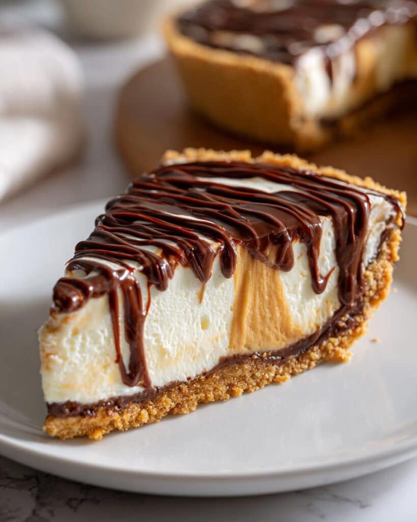 CHOCOLATE PEANUT BUTTER PIE
