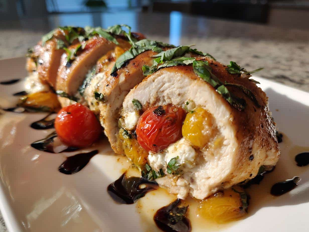 Caprese Stuffed Chicken - detail 1