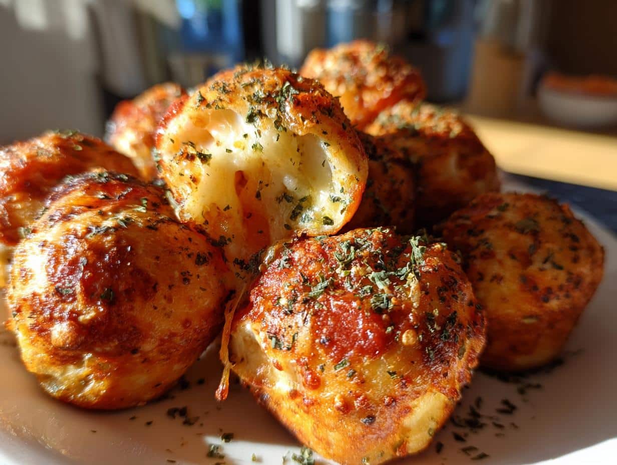 Cheesy Pepperoni Pizza Bombs - detail 1