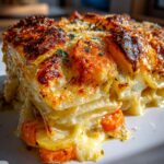 Cheesy Root Vegetable Gratin