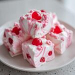 Cherry Vanilla Swirl Divinity