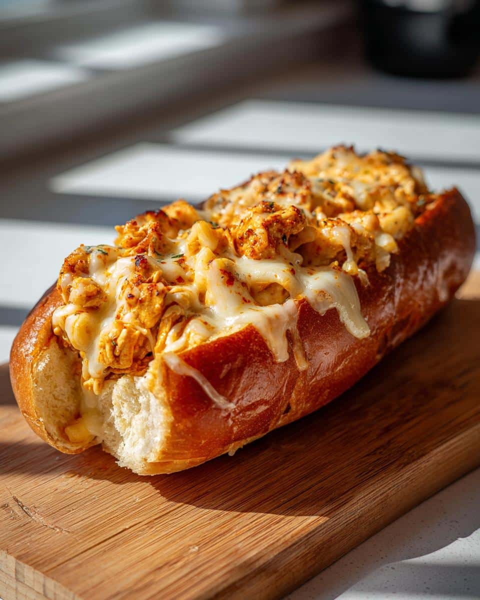 Chicken Alfredo Sloppy Joes - detail 1