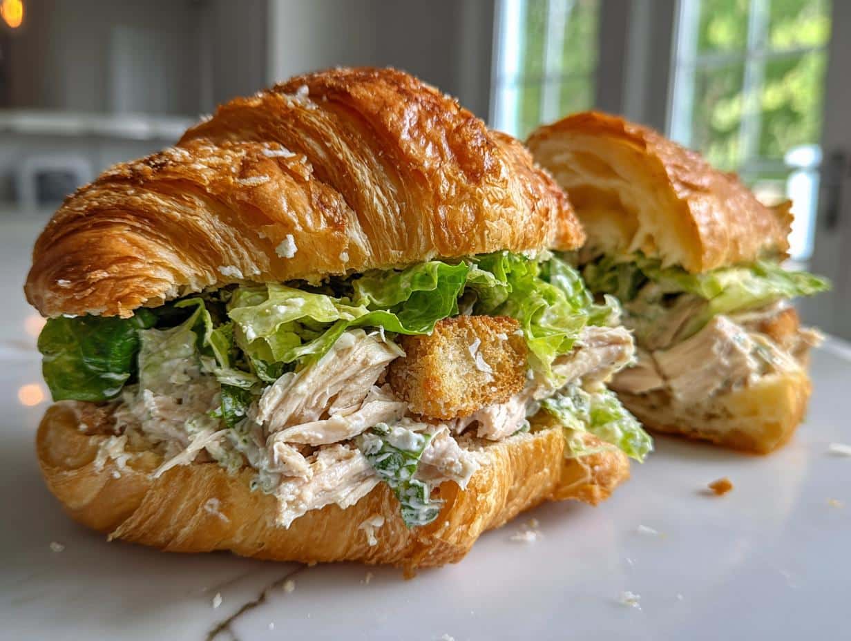 Chicken Caesar Croissant Sandwich - detail 1