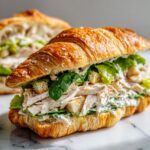 Chicken Caesar Croissant Sandwich