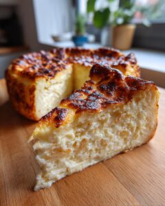 Coconut Basque Cheesecake